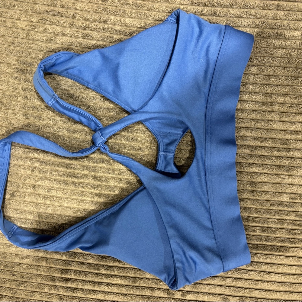 Women's Blue Swim Top